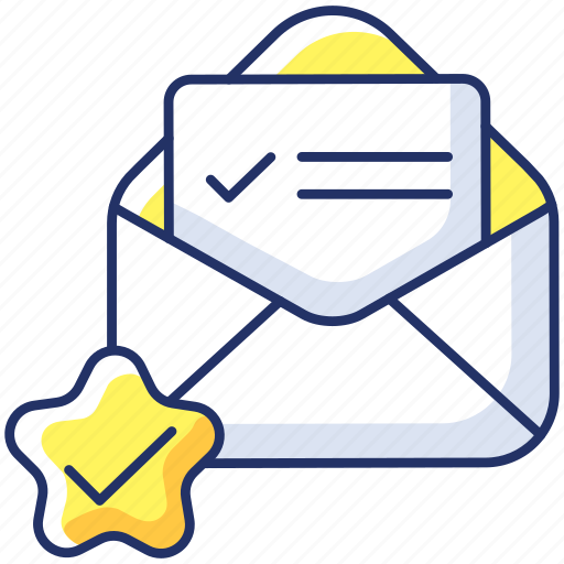Mail, inbox, email, checkmark icon - Download on Iconfinder
