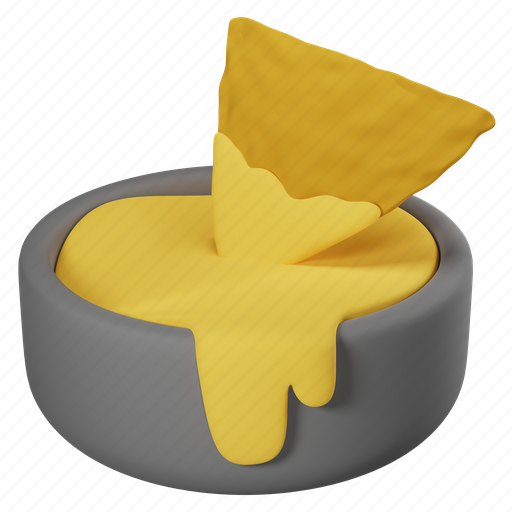 Cheese, sauce, fondue, food, dairy, piece, snack 3D illustration - Download on Iconfinder