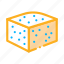 blue, bread, cheese, dairy, food, piece, sliced 