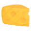 piece, cheese, milk 