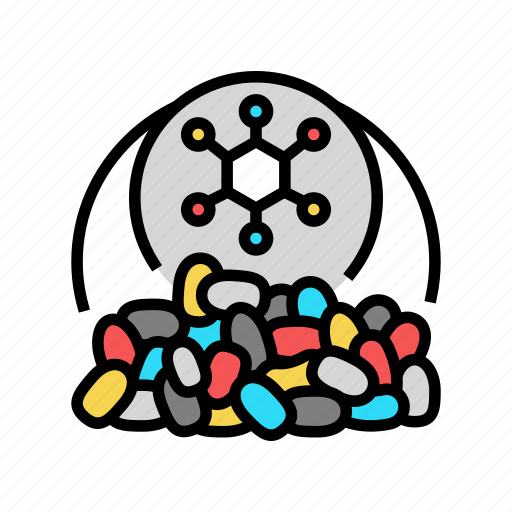 Polymers, chemical, industry, production, petrochemicals, glue icon - Download on Iconfinder