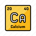 calcium, chemical, element, science, chemistry, scientific