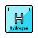 hydrogen, chemical, element, science, chemistry, scientific