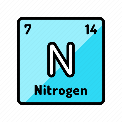 Nitrogen, chemical, element, science, chemistry, scientific icon - Download on Iconfinder