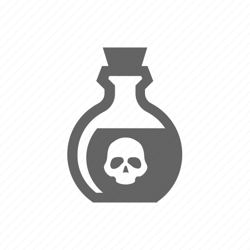 Chemical, death, flask, laboratory, poison, potion icon - Download on Iconfinder