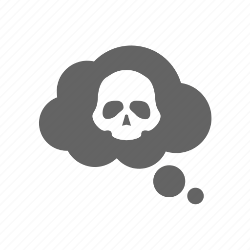 Cloud, death, gas, poison, skull icon - Download on Iconfinder