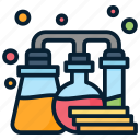 liquid, science, chemical, test, chemistry, flask, research, tube, beaker