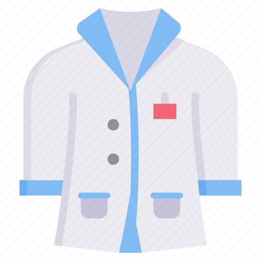 Medicine, medical, lab, uniform, coat, chemistry, scientist icon - Download on Iconfinder