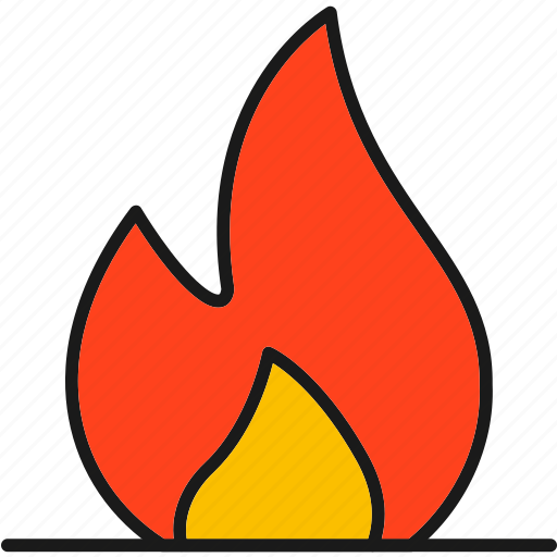 Flame, burn, element, fire, hot, lab, chemistry icon - Download on Iconfinder