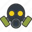 gas, mask, nuclear, pollution, toxic, chemistry, lab 