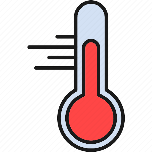 Thermometer, control, indicator, monitoring, temperature, weather, chemistry icon - Download on Iconfinder