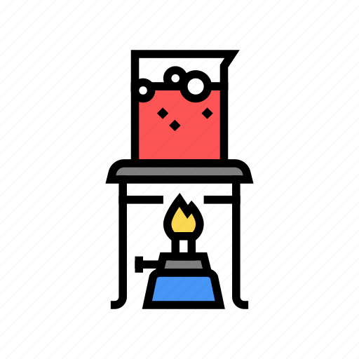 Boiling, burner, chemical, laboratory, liquid, microscope icon - Download on Iconfinder