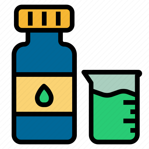 Reagent, liquid, chemical, laboratory, education, science, study icon - Download on Iconfinder
