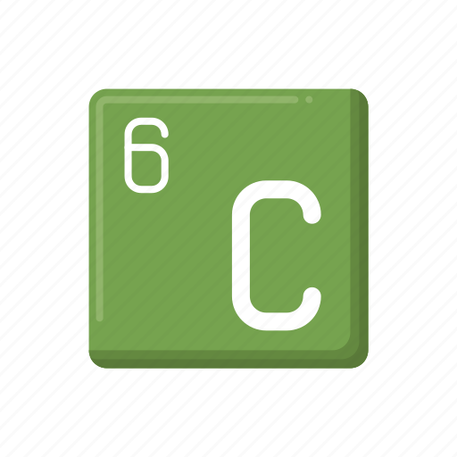 Carbon, c, letter, alphabet, periodic, table icon - Download on Iconfinder