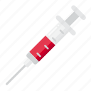 syringe, needle, tube, medicine, injection