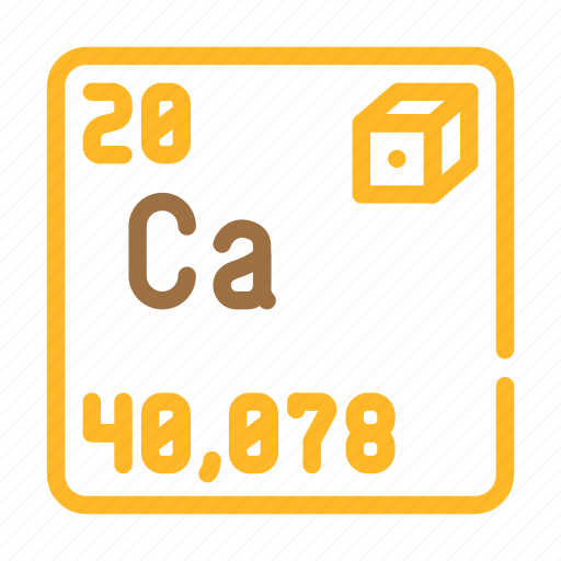 Calcium, chemical, element, chemistry, science, laboratory icon - Download on Iconfinder