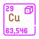 copper, chemical, element, chemistry, science, laboratory
