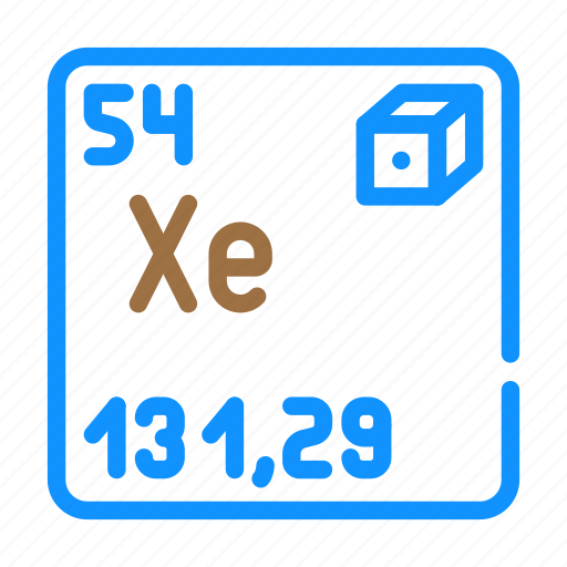 Xenon, chemical, element, chemistry, science, laboratory icon - Download on Iconfinder