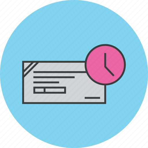 Banking, cheque, expiry, financial, instrument, payment, schedule icon - Download on Iconfinder
