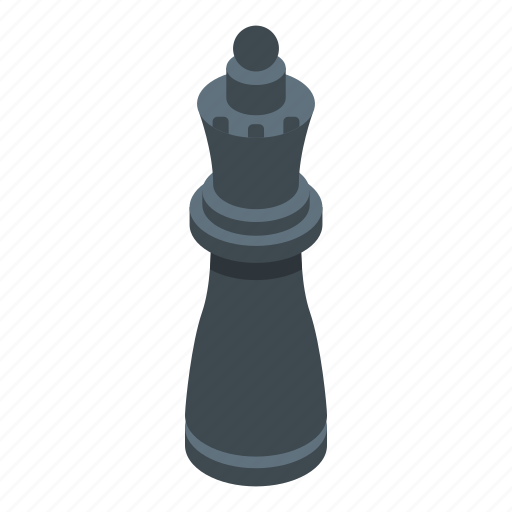 Business, cartoon, chess, isometric, queen, silhouette, sport icon - Download on Iconfinder