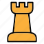 rook, chess, piece, game, strategy, sport, business, sports, play 