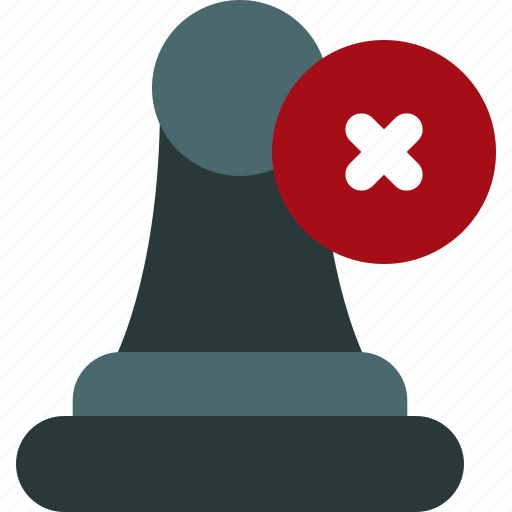 Delete, pawn, tactic, chess, competition, strategy, sport icon - Download on Iconfinder