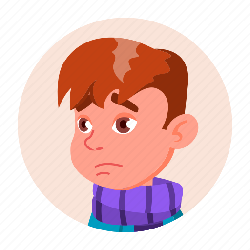 Boy, child, emotion, expression, face, people, teen icon - Download on Iconfinder