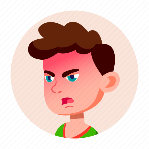 Avatar, boy, child, emotion, expression, face, people icon - Download on Iconfinder