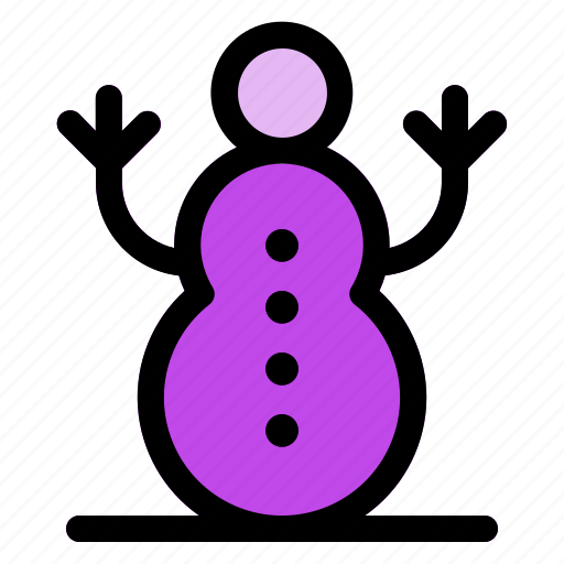 1, snowman, holidays, childhood, winter, snow icon - Download on Iconfinder