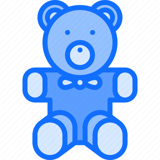 Bear, child, childhood, kid, teddy, toy icon - Download on Iconfinder