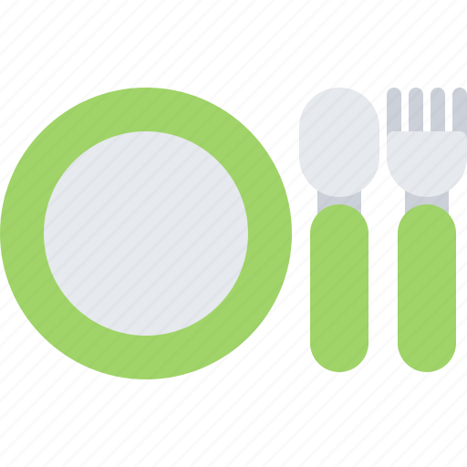Child, childhood, cutlery, kid, plate, toy icon - Download on Iconfinder