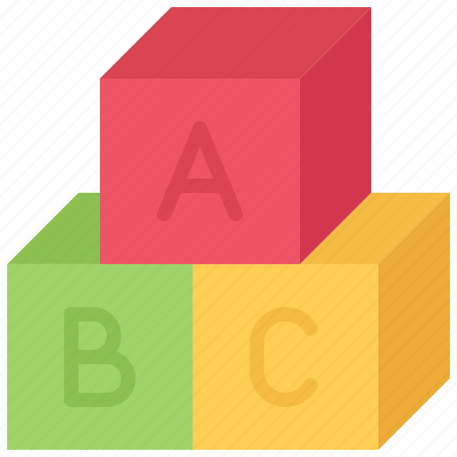 Alphabet, child, childhood, cube, kid, letter, toy icon - Download on Iconfinder