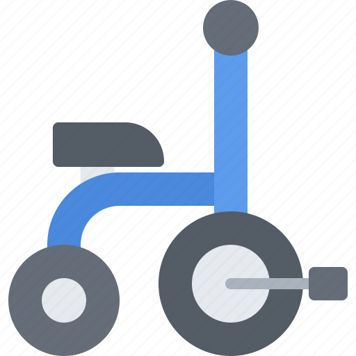 Child, childhood, kid, toy, tricycle icon - Download on Iconfinder