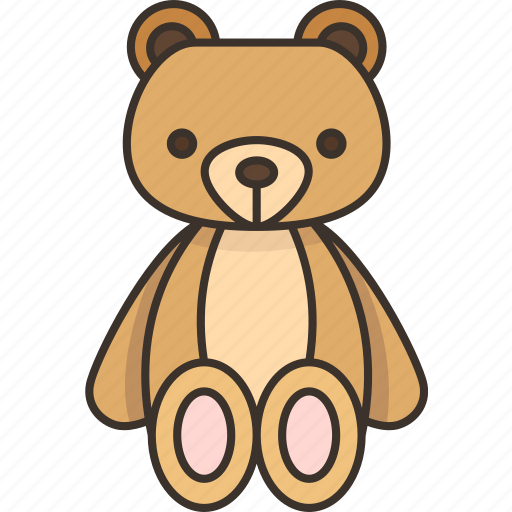 Bear, teddy, doll, cute, gift icon - Download on Iconfinder