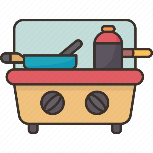 Kitchen, toy, cooking, play, stove icon - Download on Iconfinder