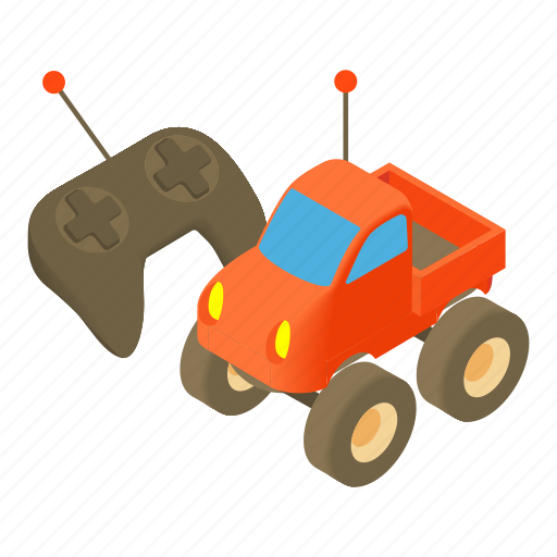 Antenna, car, cartoon, control, design, radio, toy icon - Download on Iconfinder