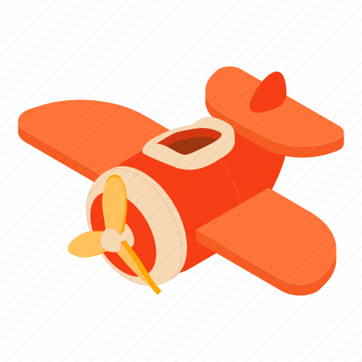 Airplane, cartoon, flight, fly, fun, plane, toy icon - Download on Iconfinder