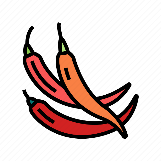 Cayenne, pepper, chili, spicy, natural, vegetable icon - Download on Iconfinder