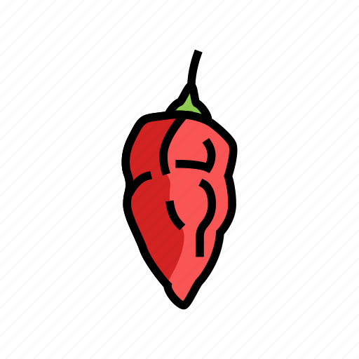 Ghost, pepper, chili, spicy, natural, vegetable icon - Download on Iconfinder
