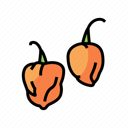 Pepper, habanero, chili, spicy, natural, vegetable icon - Download on Iconfinder