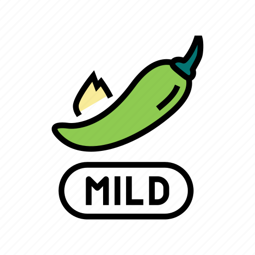 Spicy, level, mild, chili, natural, vegetable icon - Download on Iconfinder