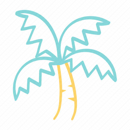 Coconut tree, islands, summer icon - Download on Iconfinder