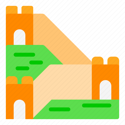 China, great, landmark, wall, war icon - Download on Iconfinder