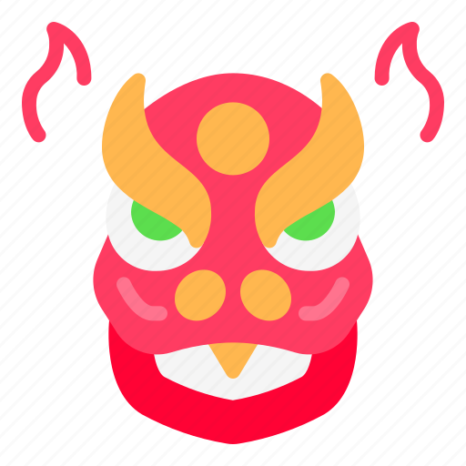 China, dragon, mask, show, traditional icon - Download on Iconfinder
