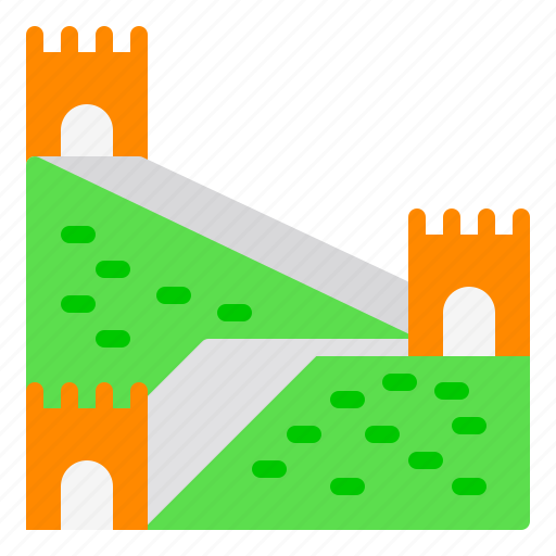 China, great, landmark, wall, war icon - Download on Iconfinder
