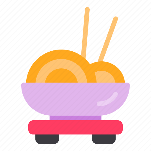 Bowl, copstick, food, noodles, rament icon - Download on Iconfinder