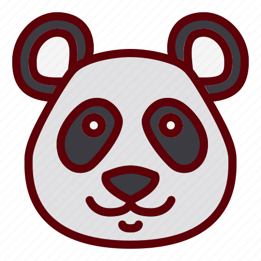 Animal, china, cute, head, panda icon - Download on Iconfinder