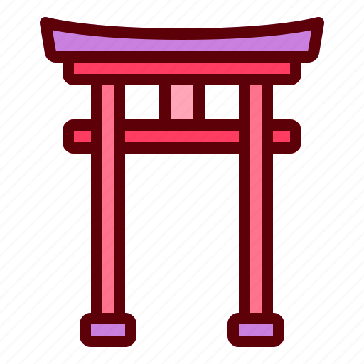 China, gate, landmark, torii, traditional icon - Download on Iconfinder