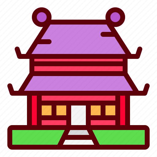 China, chinese, house, landmark, traditional icon - Download on Iconfinder