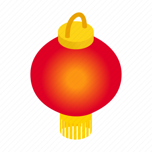 Celebration, chinese, decoration, isometric, lantern, new, traditional icon - Download on Iconfinder